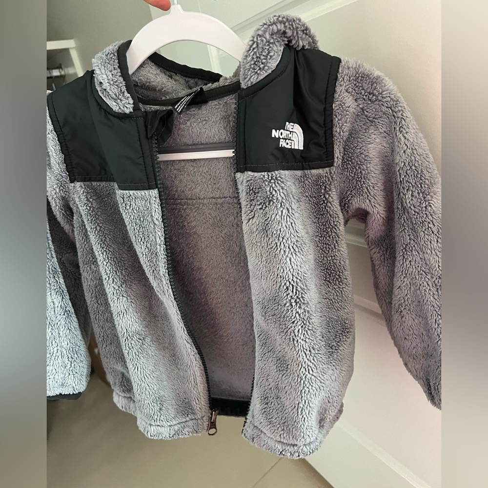The North Face toddler fleece sweater 18-24 months